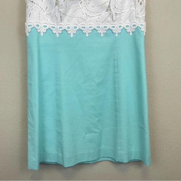 Lilly Pulitzer Sandi Stretch Lace Shift Mini Dress Size 12 - Picture 5 of 8